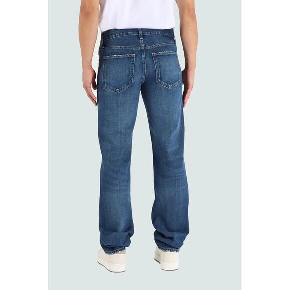 ETICA “The Racer” Straight Leg Jeans in Medium Lennox Blue Wash – Size 30 - Picture 5 of 11